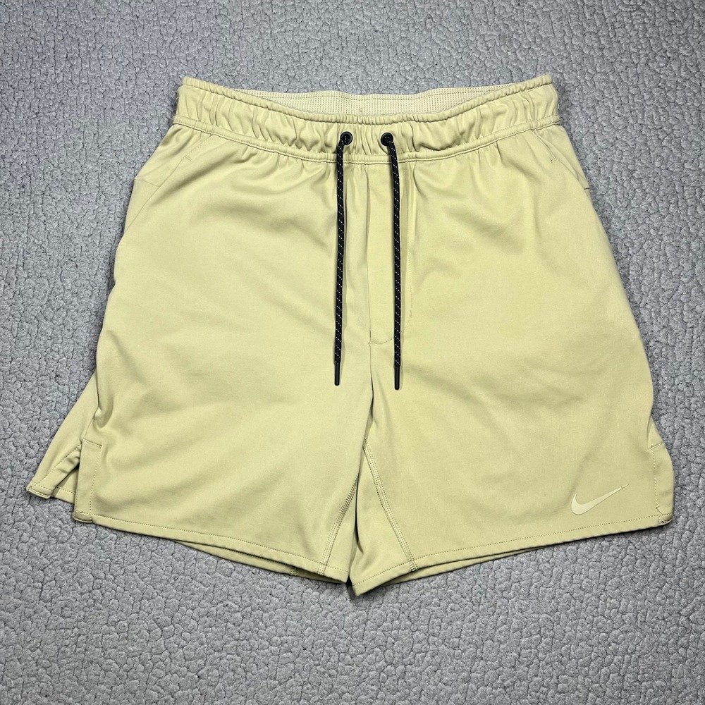 Nike Shorts Men S Dri-FIT Training Gym Tan Activewear DV9338-276